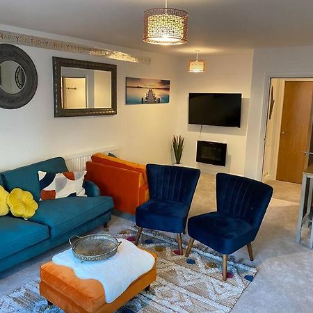Luxury Modern 1Bed Sea View Apartment Rhos-on-Sea Bagian luar foto