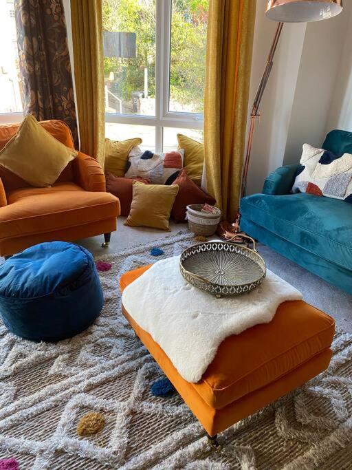 Luxury Modern 1Bed Sea View Apartment Rhos-on-Sea Bagian luar foto