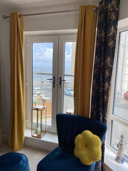 Luxury Modern 1Bed Sea View Apartment Rhos-on-Sea Bagian luar foto