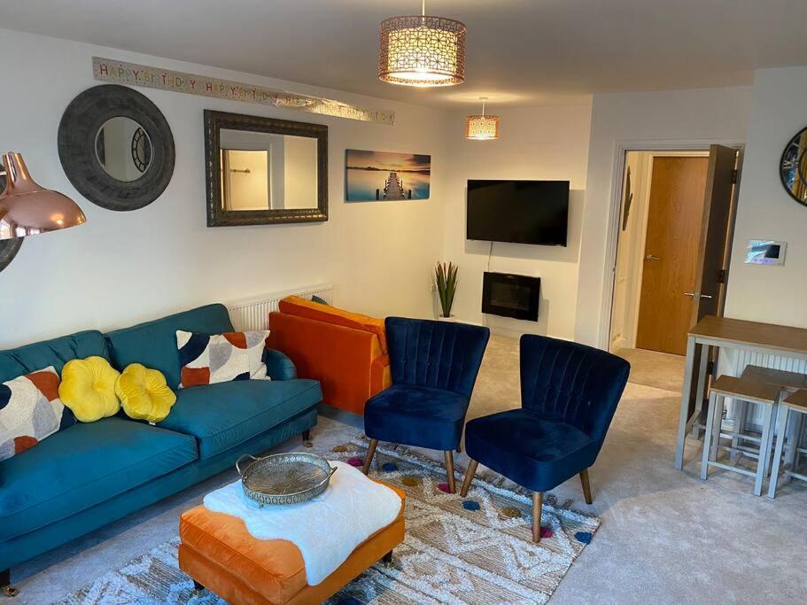 Luxury Modern 1Bed Sea View Apartment Rhos-on-Sea Bagian luar foto
