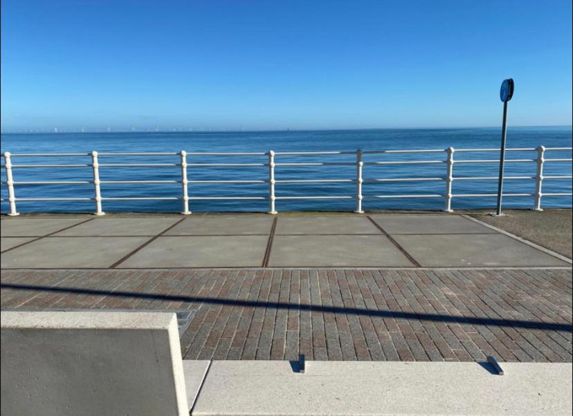 Luxury Modern 1Bed Sea View Apartment Rhos-on-Sea Bagian luar foto